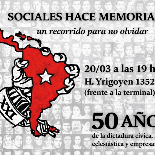 Sociales hace MEMORIA: Un recorrido para no olvidar.