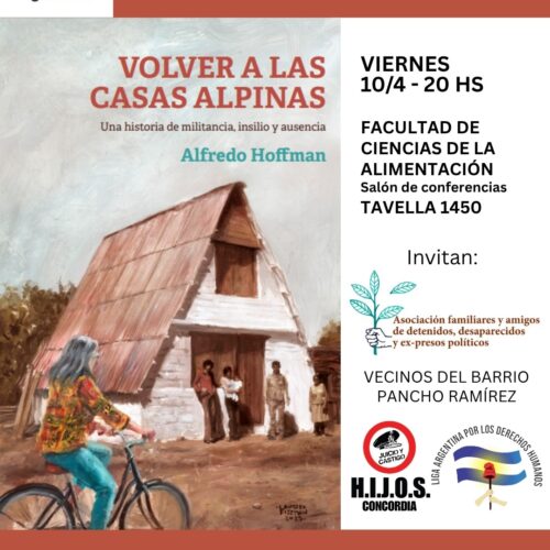 Invitación Presentación Libro “Volver a las casas alpinas”