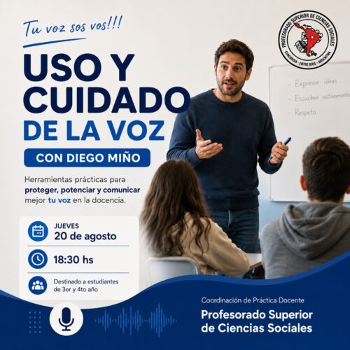 Postales del Taller: Uso y Cuidado de la Voz