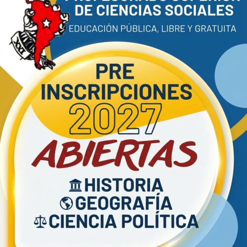 Pre Inscripciones 2027